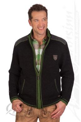 Spieth & Wensky Trachtenjacke Herren - NETZBACH - Meisterschaftsjacke, Schwarzmeliert, S
