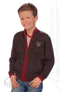 Spieth & Wensky Trachtenjacke Kinder - WAL, Braun, 98/104