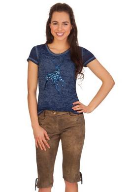 Spieth & Wensky Trachtenlederhose Damen - GAELA, Schlamm, 46