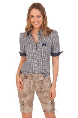 Spieth & Wensky Trachtenlederhose Damen - GUNDA, Hellgrau, 42