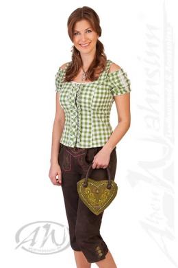 Spieth & Wensky Trachtenlederhose Damen - MARTINA, Braun Antik, 46