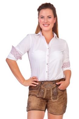 Spieth & Wensky Trachtenlederhose Damen - PERGA, Mandel, 38
