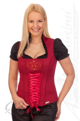 Spieth & Wensky Trachtenmieder - DESSAU, Weinrot, 36