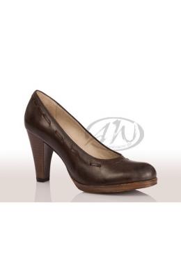 Spieth & Wensky Trachtenpumps - YVONNE, Mokka, 36
