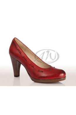 Spieth & Wensky Trachtenpumps - YVONNE, Rot, 38