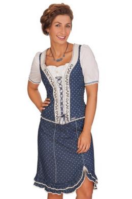 Spieth & Wensky Trachtenrock - FELDA, Blau, 40