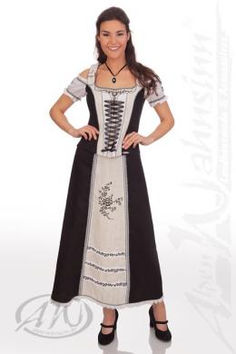 Spieth & Wensky Trachtenrock lang - AROSA, Schwarz, 36