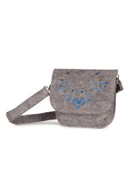 Spieth & Wensky Trachtentasche, Grau/Blau