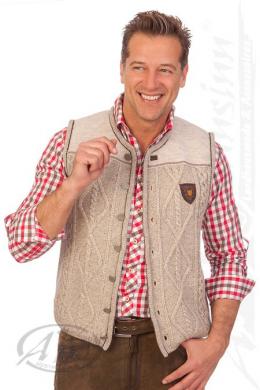 Spieth & Wensky Trachtenweste - DURBAN, Natur, XXXL