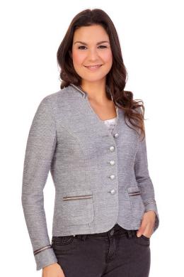 Steinbock Trachtenjacke Damen - LEONIE, Hellgrau, 42