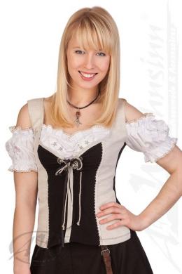 Stockerpoint Blusenshirt - ELA, Weiß, 44