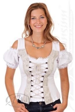 Stockerpoint Blusenshirt - MAY2, Weiß, 46