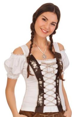 Stockerpoint Blusenshirt - NELLA, Weiß, 38