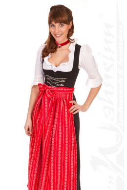 Stockerpoint Dirndl lang 1tlg. - AMBER, Schwarz, 54