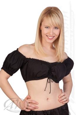 Stockerpoint Dirndlbluse - B2025, Schwarz, 40