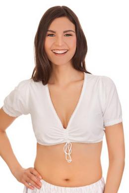 Stockerpoint Dirndlbluse - B7218, Weiß, 34