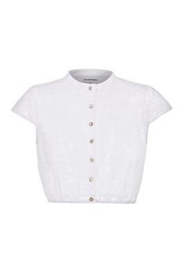 Stockerpoint Dirndlbluse - B9010, Weiß, 38