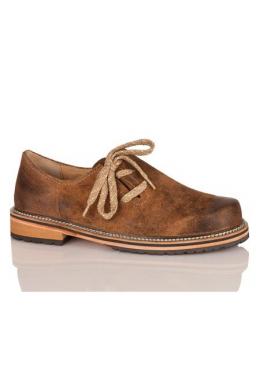 Stockerpoint Haferlschuhe - 6081, Braun gespeckt, 47