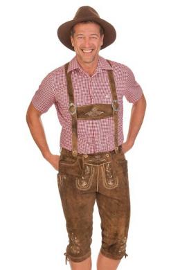 Stockerpoint Kniebundlederhose - JUSTIN 3, Erdnuss, 50