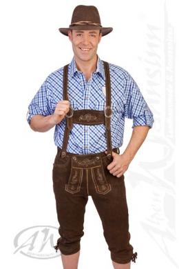 Stockerpoint Kniebundlederhose - JUSTIN, Urig, 52
