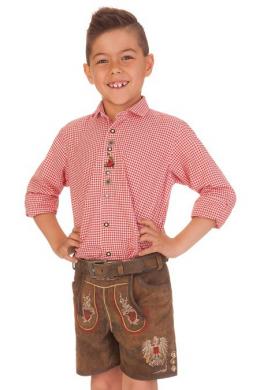 Stockerpoint Lederhose Kinder - AUSTRIA, Hanf, 134/140