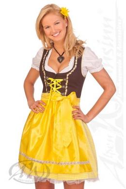 Stockerpoint Mini Dirndl 2tlg. - JUDY, Citrus, 38