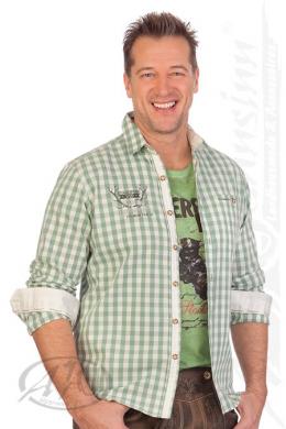Stockerpoint Trachtenhemd - ADAM, Turtle, 41/42 (L)