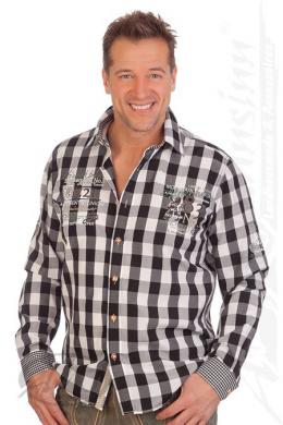 Stockerpoint Trachtenhemd - DAN, Schwarz, 45/46 (XXL)