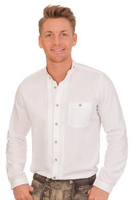 Stockerpoint Trachtenhemd - LEON, Weiß, 43/44 (XL)