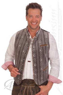 Stockerpoint Trachtenweste - ANTONIO, Stein, 50