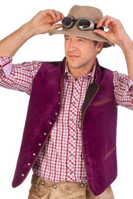 Stockerpoint Trachtenweste - RICARDO, Purple, 98