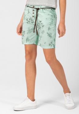 TIMEZONE Regular JillyTZ short Shorts animal flower aqua