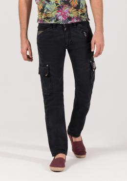 TIMEZONE Regular RogerTZ Cotton washed black