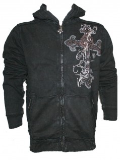 Affliction Herren Vintage Hoodie