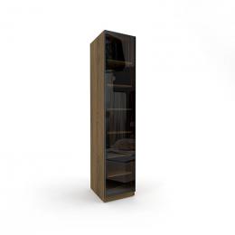Almila Kleiderschrank Legend 1-türig mit Glastür