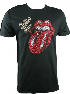 Amplified Herren Vintage Strass Shirt Red Tongue