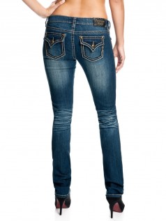 Antique Rivet Damen Jeans Linda (28)