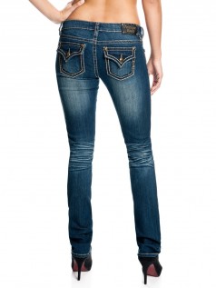 Antique Rivet Damen Jeans Linda (28)