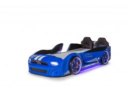 Autobett Must Rider 500 mit Türen in Blau