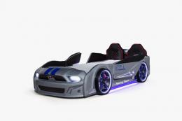 Autobett Must Rider 500 mit Türen in Grau