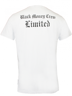 Black Money Crew Herren Shirt Guilty (3XL) (wei)