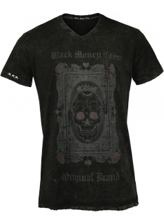 Black Money Crew Herren Shirt Original (S) (schwarz)