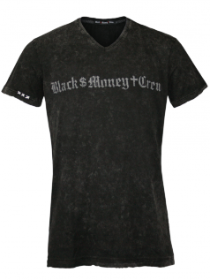 Black Money Crew Herren Shirt Trouble (XL) (schwarz)
