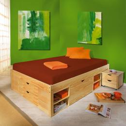 Celeste Multifunktionsbett Kiefer 160x200 Natur