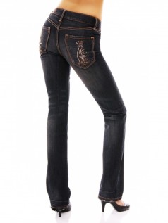 Christian Audigier Damen Strass Jeans (30)