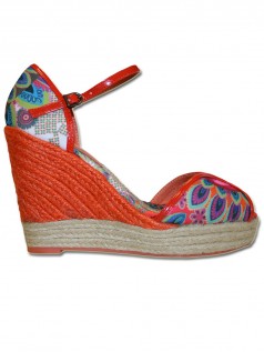 Desigual Damen Keilabsatz Schuh Lara (40)