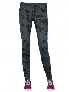 Desigual Damen Leggings Terring (dunkelgrau)