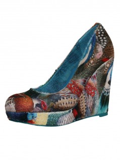 Desigual Damen Schuh Marylin blau