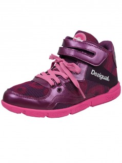 Desigual Damen Sneaker high Muevete (36) (lila)