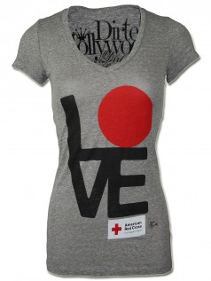 Dirtee Hollywood Damen Shirt Love (L)